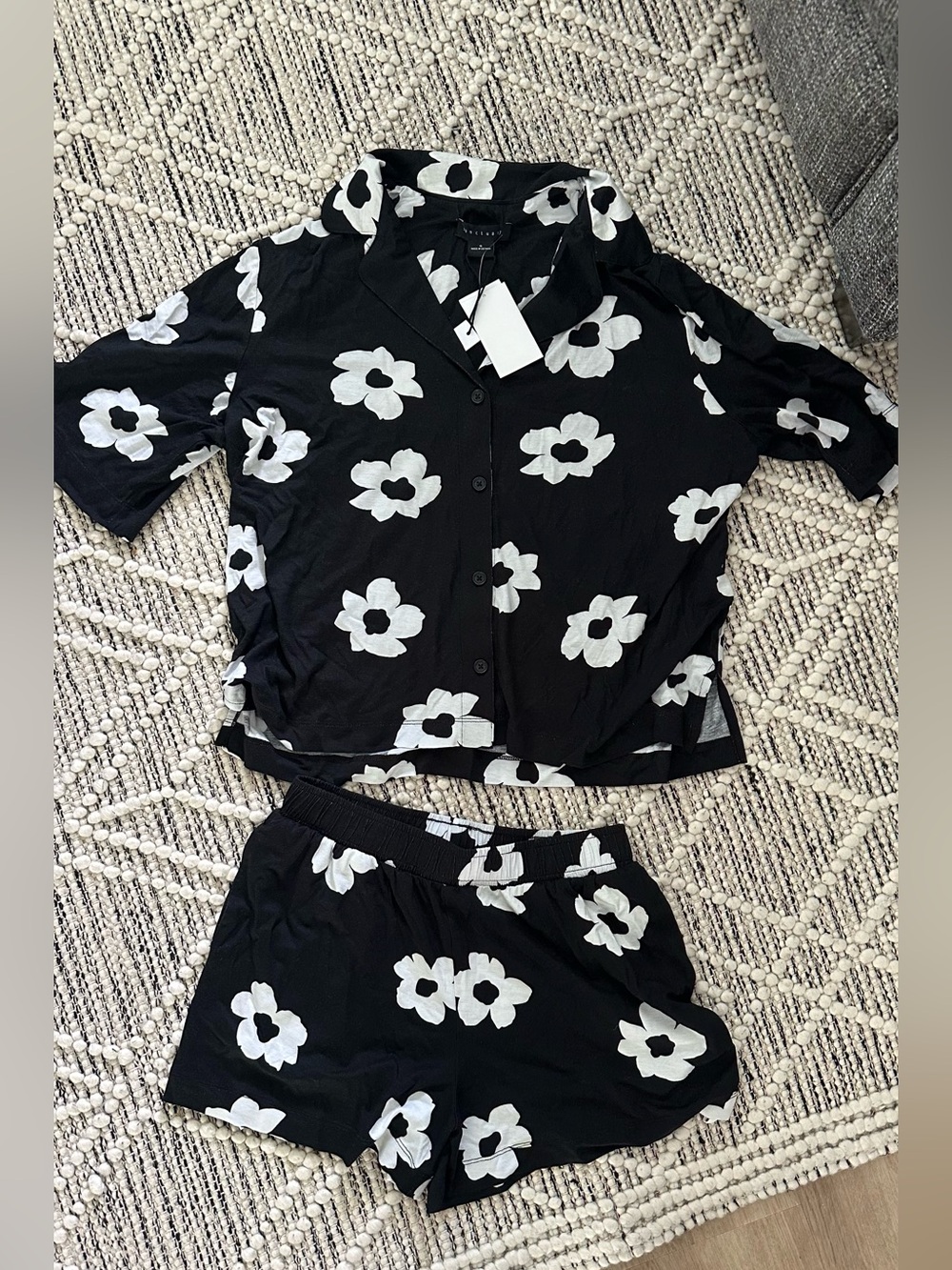 Sanctuary shorts pajama set S new